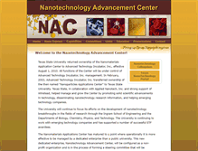 Tablet Screenshot of nanoadvancement.org